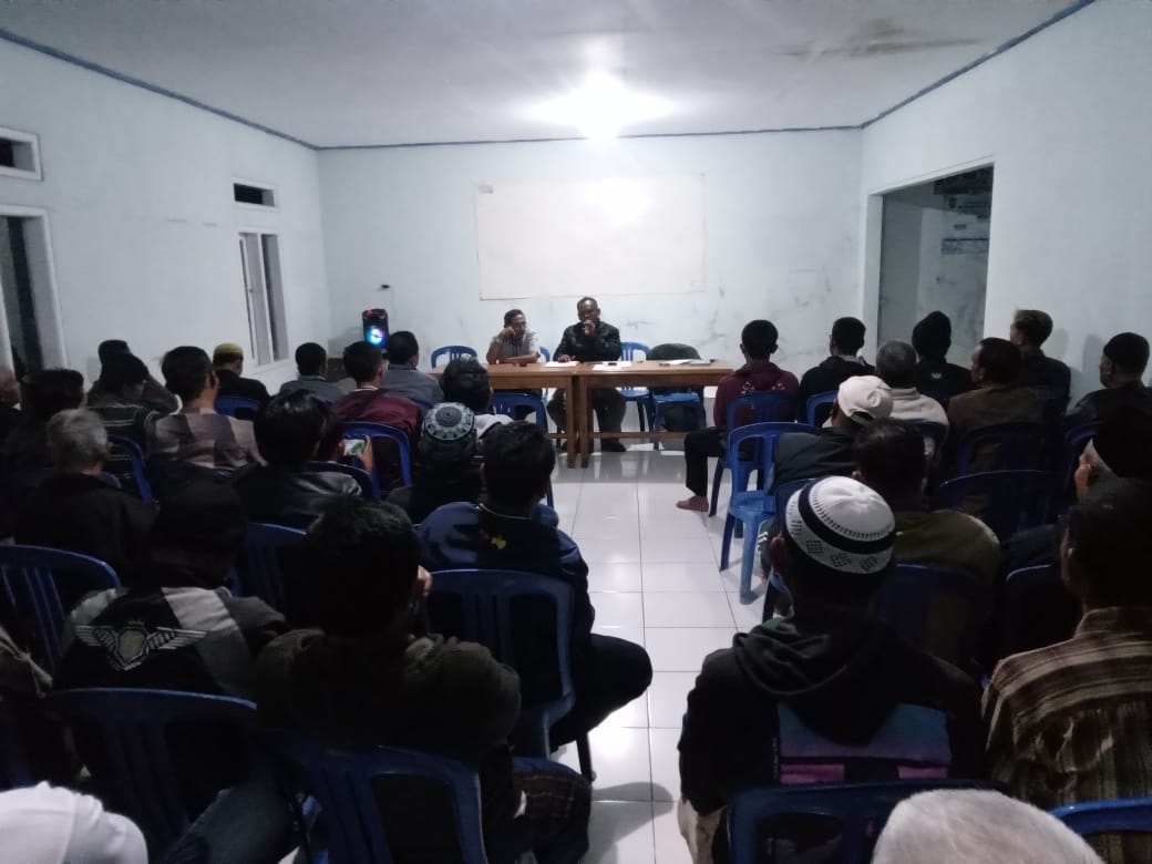 menampung aspirasi warga dusun manganti untuk di tuangkan ke rkpdesa