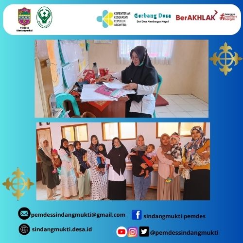 bidan desa mengumpulkan ibu ibu di bale desa ada apa?